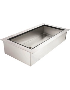 Drop-in Food Well Ice cooled Stainless steel 3xGN1/1 | DA-DIICFW32649