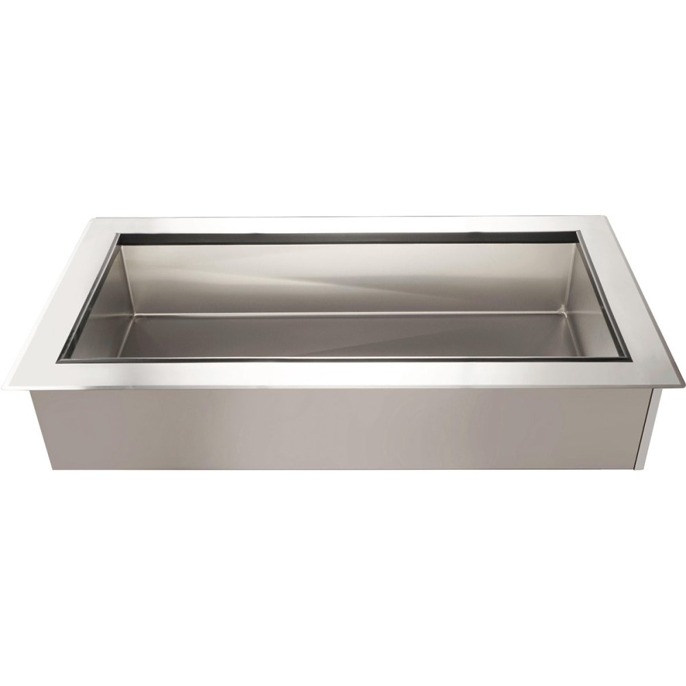 Drop-in Food Well Ice cooled Stainless steel 3xGN1/1 | DA-DIICFW32649