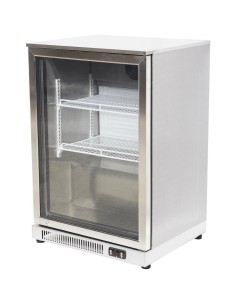 Back bar cooler 1 hinged door 128 litres Stainless steel | DA-SSBC01P