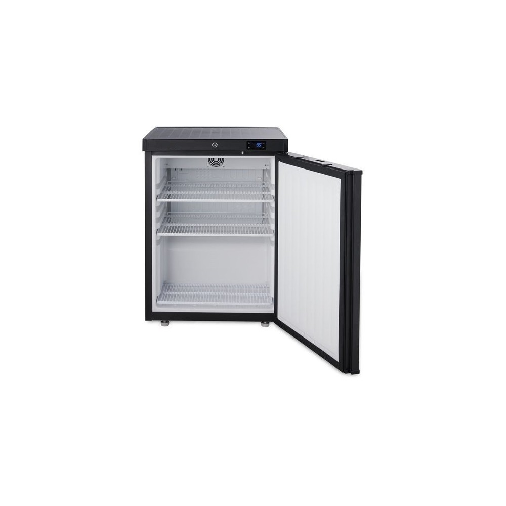200lt Commercial Refrigerator Undercounter Single door Black | Stalwart DA- DWR200B