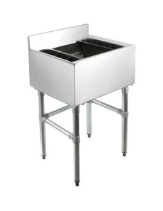 Commercial Ice bin Underbar Splashback Stainless steel | DA-IB181808