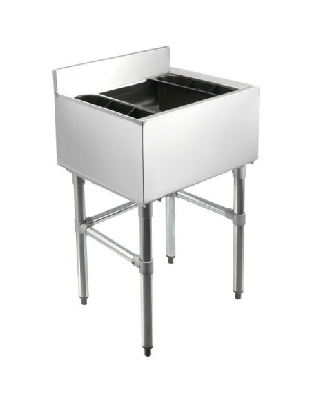 Commercial Ice bin Underbar Splashback Stainless steel | DA-IB181808