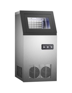 Professional Sturdy Commercial Ice Cube Machine Under counter 60kg/24h For Commercial Kitchens 2
