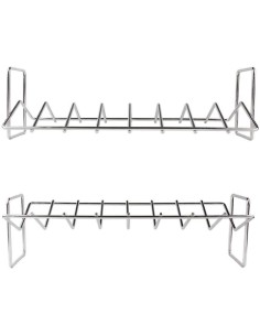 BBQ Roasting & Rib Rack for 16'' & 18'' Kamado grills | DA-AUURM