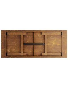 Vineyard Folding Catering Table 8ft Pine Wood 2430x1015x760mm | Stalwart DA-DGW00324096 2
