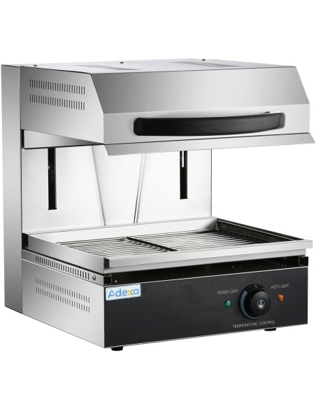 Commercial Lift Salamander grill 2.8kW 434x314mm Adjustable height | Stalwart DA-HES450
