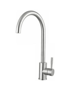 Kitchen Sink Mixer Tap Single lever Stainless steel | DA-3047003