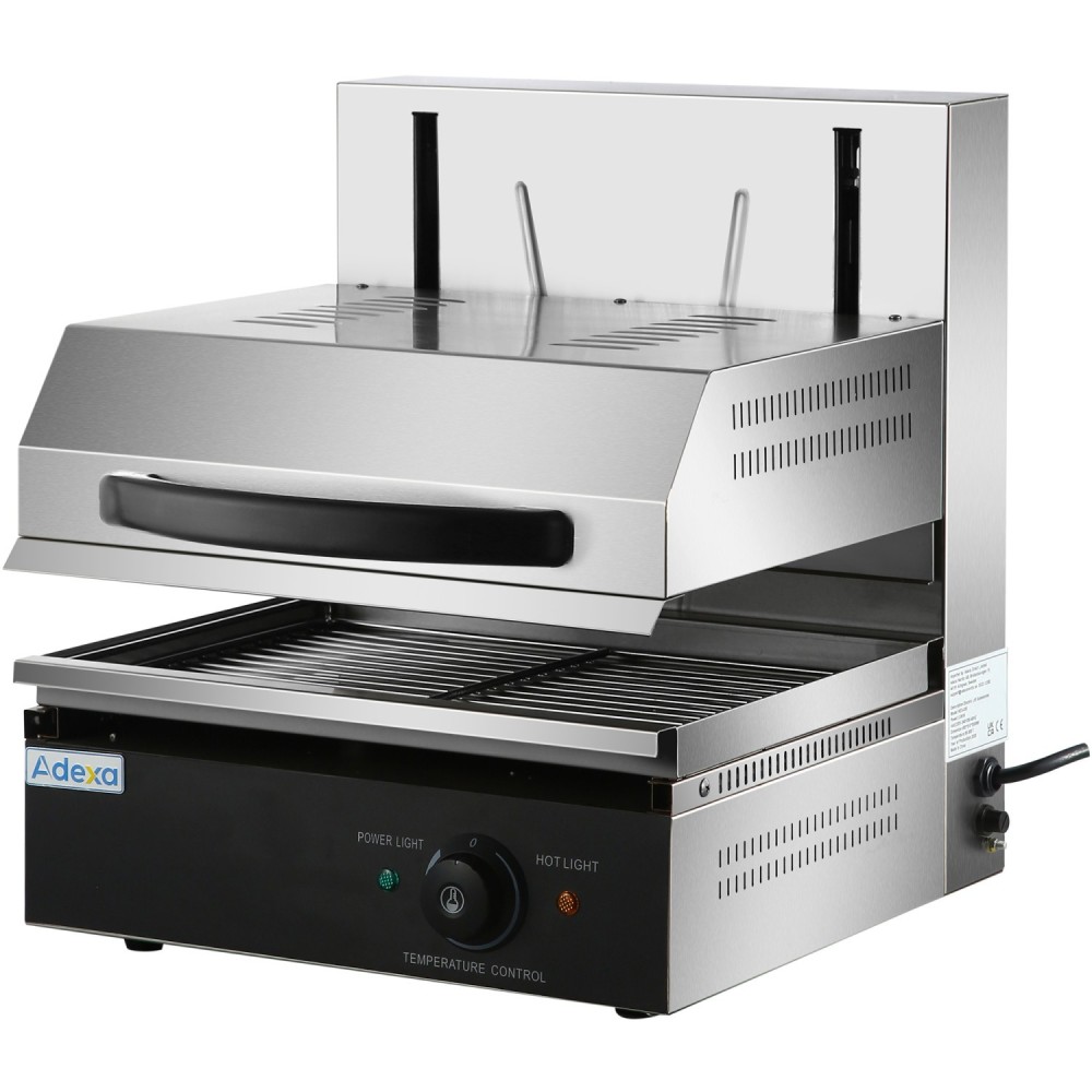 Commercial Lift Salamander grill 2.8kW 434x314mm Adjustable height | Stalwart DA-HES450