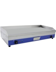 Commercial Electric Griddle Smooth 2 zone 6kW Table top | Stalwart DA-WG1000S