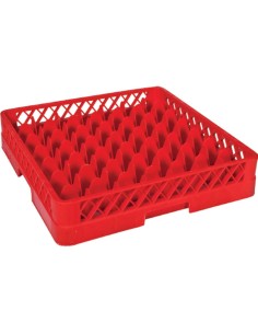 Cups/Glass rack 49 compartments 500x500x100mm | DA-BB49