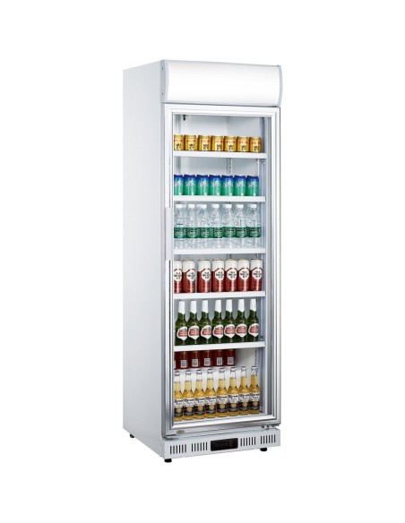 Commercial Drink Display Cooler 402 litres Dynamic Bottle Fridge Hinged | DA-LG402DF
