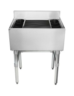 Ice bin Underbar Splashback Stainless steel | DA-IB182408 2