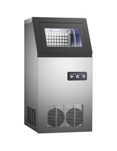 Commercial Ice Cube Machine Under counter 68kg/24h | Stalwart CIM68