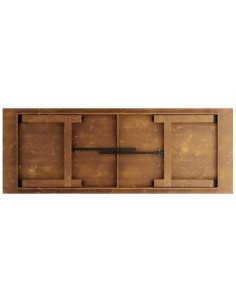 Vineyard Folding Catering Table 9ft Pine Wood 2745x1015x760mm | Stalwart DA-DGW003240108 2