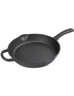 Cast Iron Skillet Pan Round Pre-seasoned Ă¸305mm | DA-KBJP30