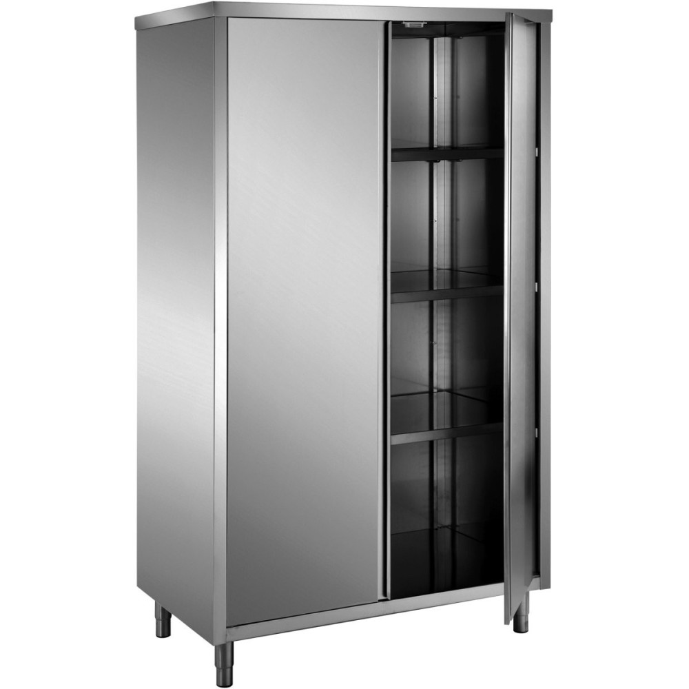 Commercial Cabinet Swing doors Stainless steel 1000x600x2000mm | Stalwart VC106SND