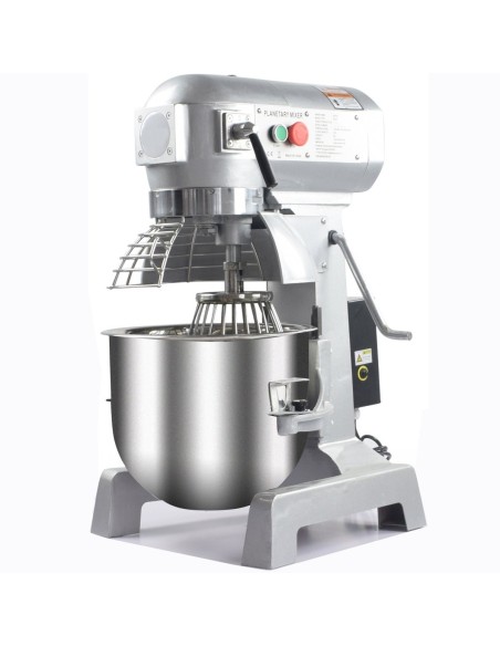 Professional Planetary mixer 20 litres 3 speeds 750W, Incl Whisk, Beater & Hook | ADM20