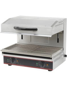 Commercial Lift Salamander grill 3kW 590x320mm grid Adjustable height | Stalwart DA-ES3000L