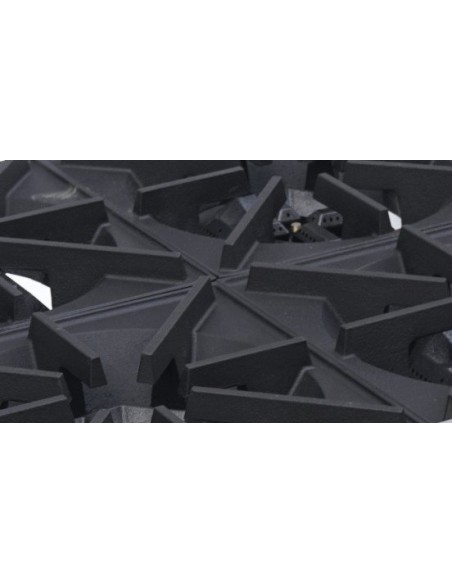 4 Burners Gas Hotplate Cooker Tabletop 28kW Countertop | DA-EHP4S