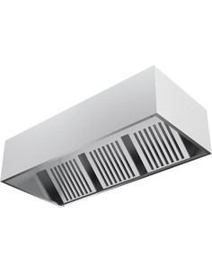 Box Wall type Extraction Canopy 2 filters 1500x900x500mm | DA-DDVLD1595