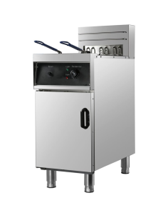 Commercial Fryer Single Electric 30 litre 10kW Free standing Heavy Duty | HHEF26 2