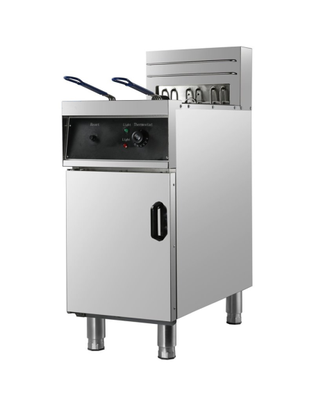 Commercial Fryer Single Electric 30 litre 10kW Free standing Heavy Duty | HHEF26