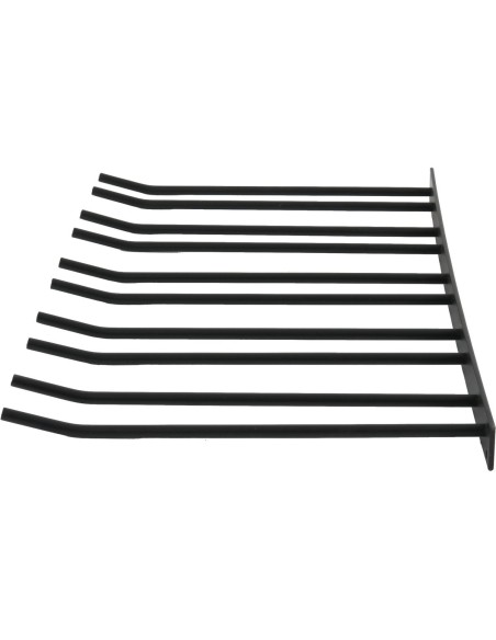 Wine Glass Rack Black Wall mounted Length 300mm 15 wine glasses | Stalwart DA-WGA58500300B