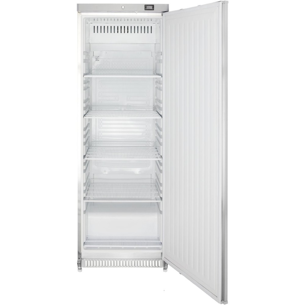 400lt Commercial Refrigerator Larder Stainless Steel Upright Fridge cabinet | Stalwart DA-DWR400SS