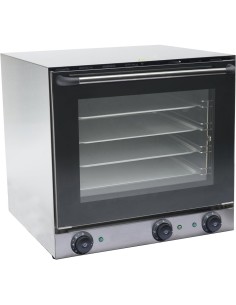 Commercial Electric Convection Oven with Grill & Steam 4 trays 325x450mm | Stalwart DA-YSD4A